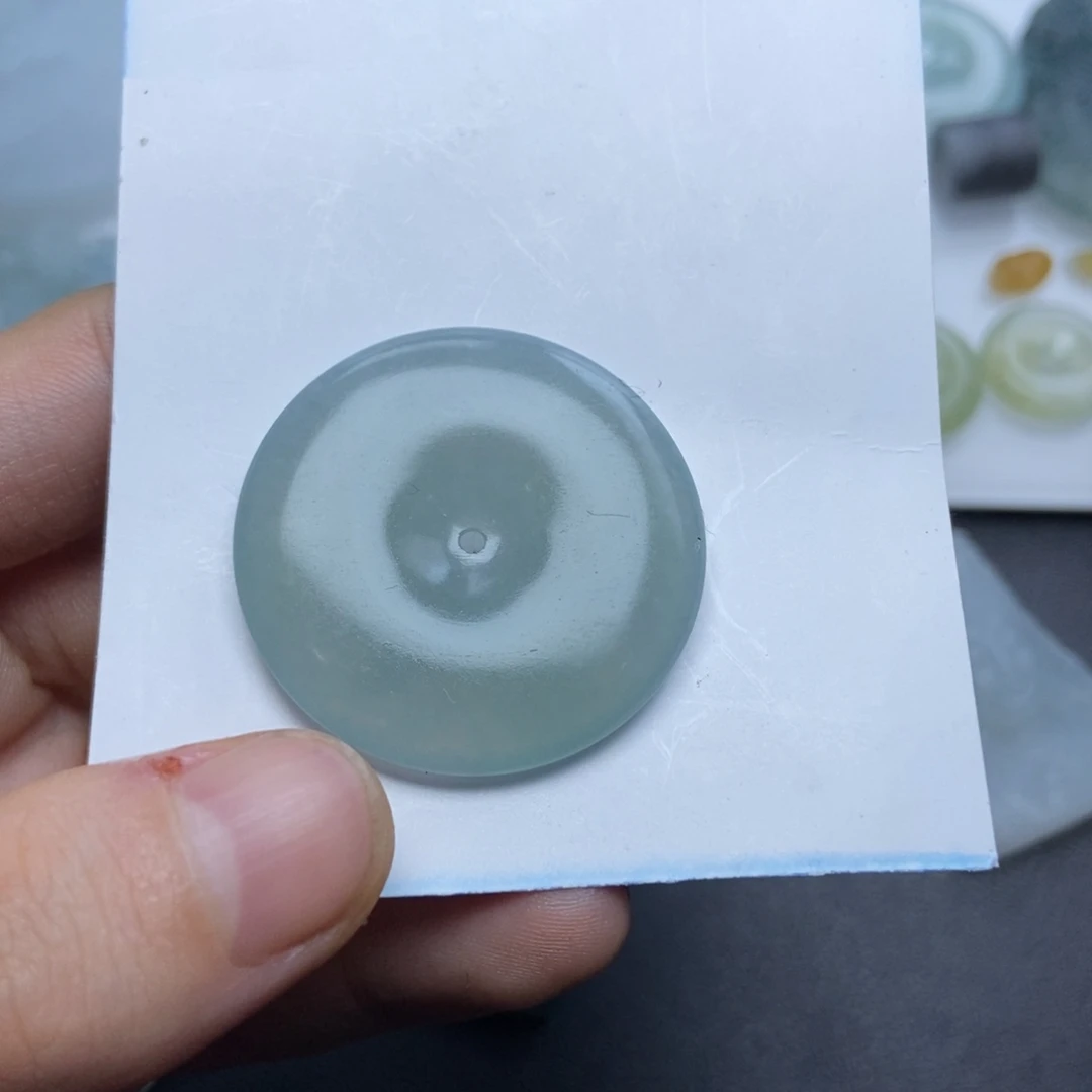 未镶嵌定制翡翠老*～扣子
