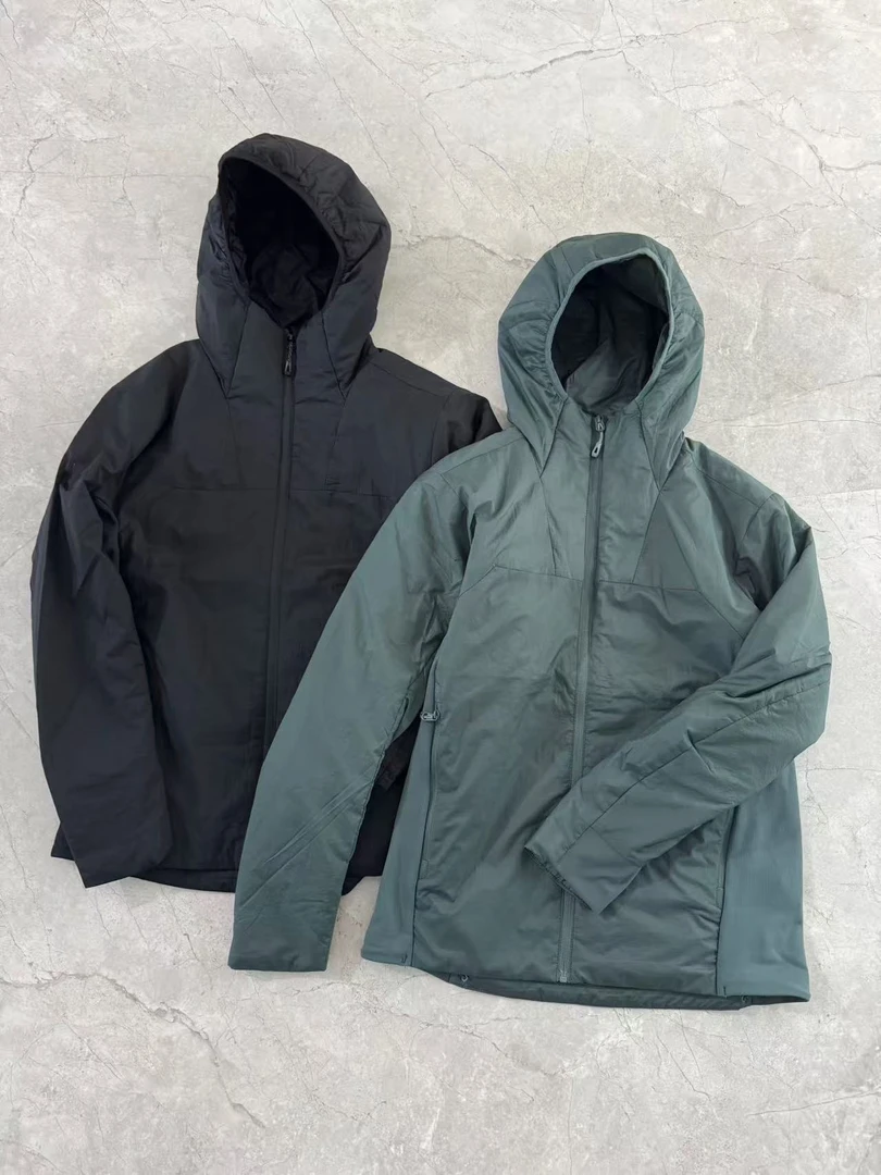 VERIKS气凝胶棉服男防风防寒保暖户外徒步登山连帽外套