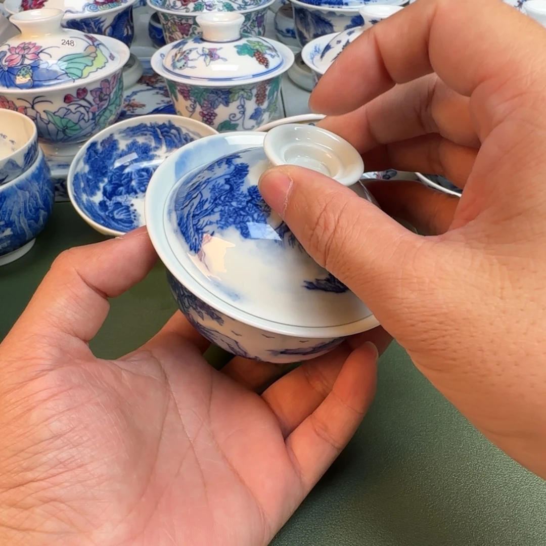 陶纯手工纯手绘茶具271