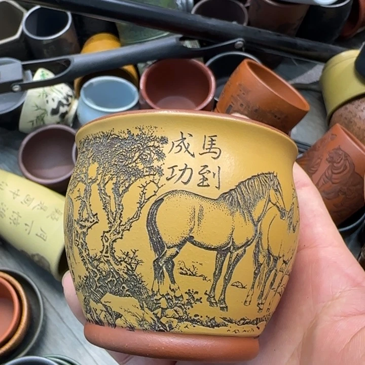 茶杯紫砂全手工制作工艺