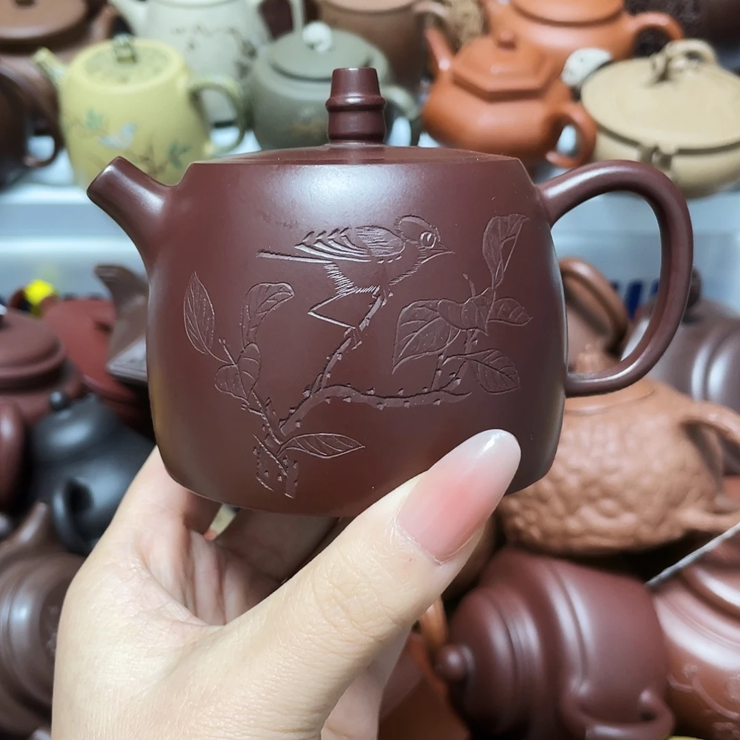 紫砂茶壶200cc宜兴紫砂壶