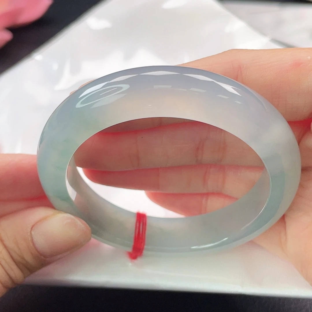 翡翠未镶嵌手镯46号