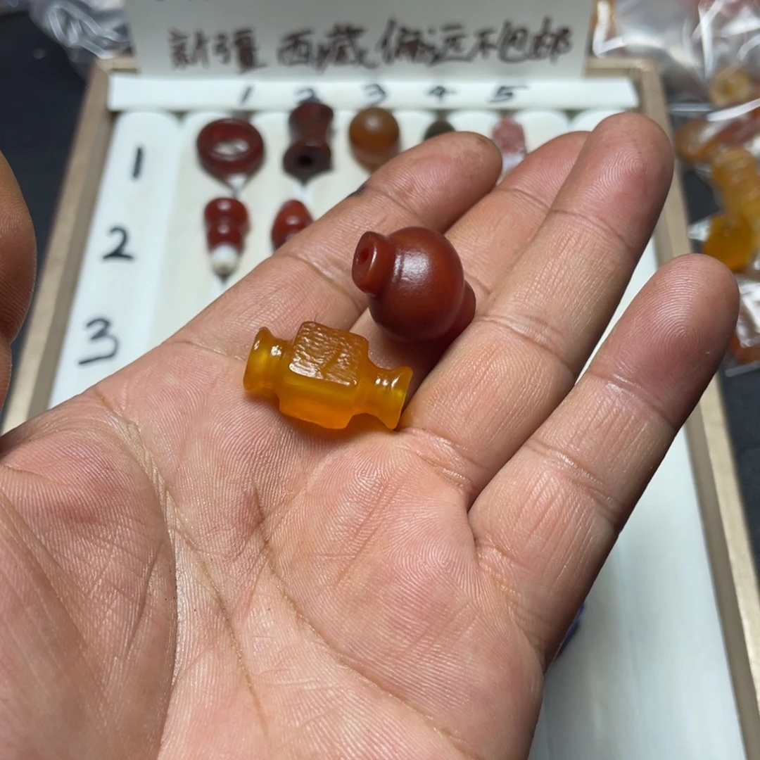 水***珑玛瑙/玉髓合金颈饰