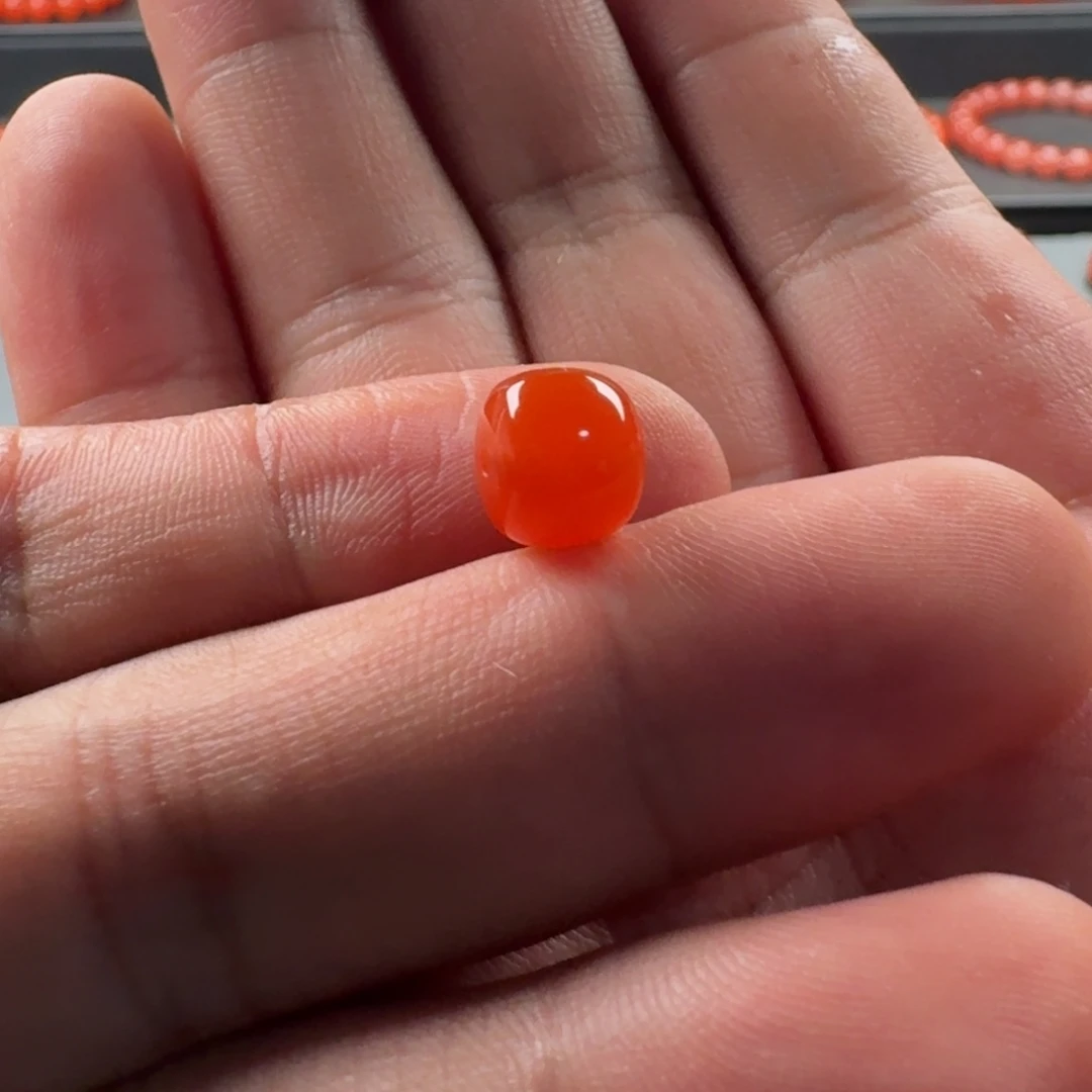 胤***臻南红玛瑙未镶嵌老型9