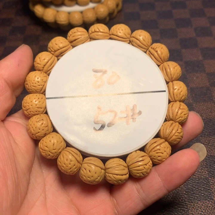 手串桃核52号健健康康