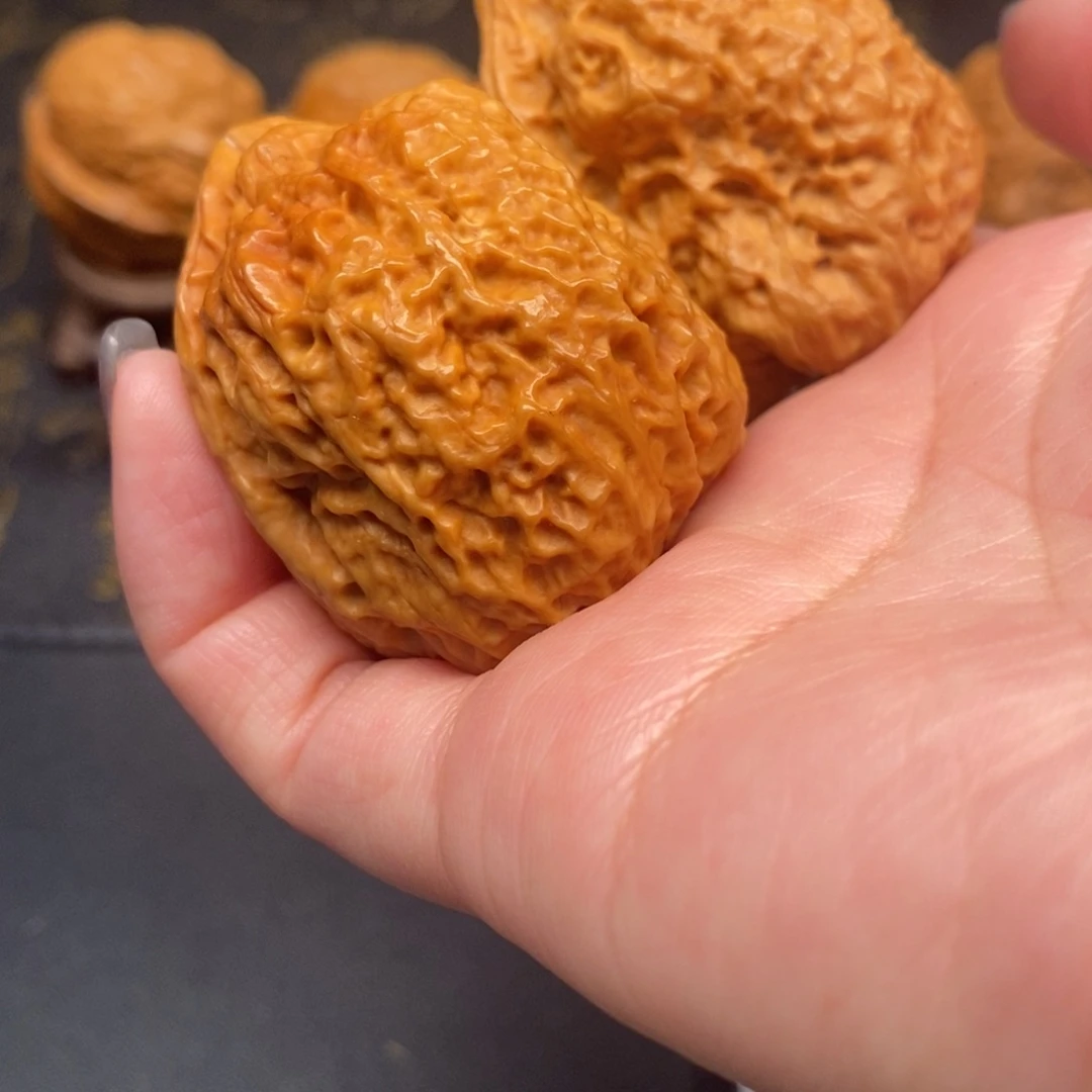 吊坠文玩核桃骨蝉哈哈摸头