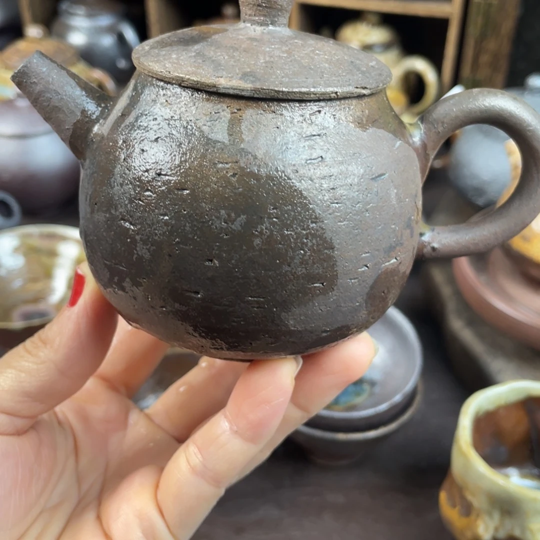柴烧茶器主人壶壶