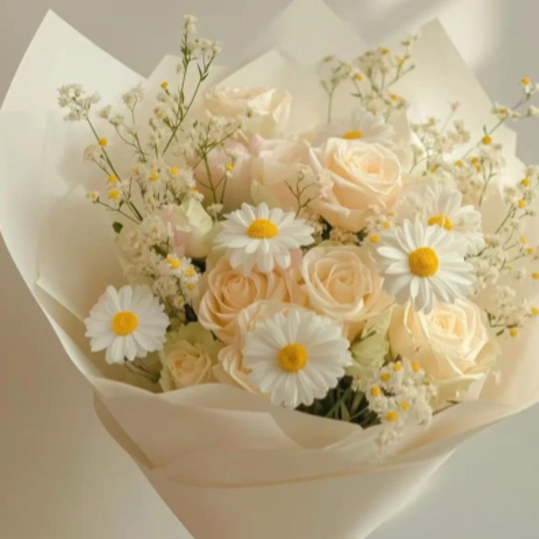 手抓花束小清新送花必选