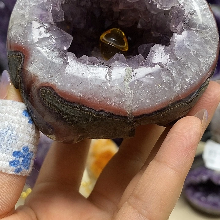未镶嵌大型摆件（非配饰）紫晶