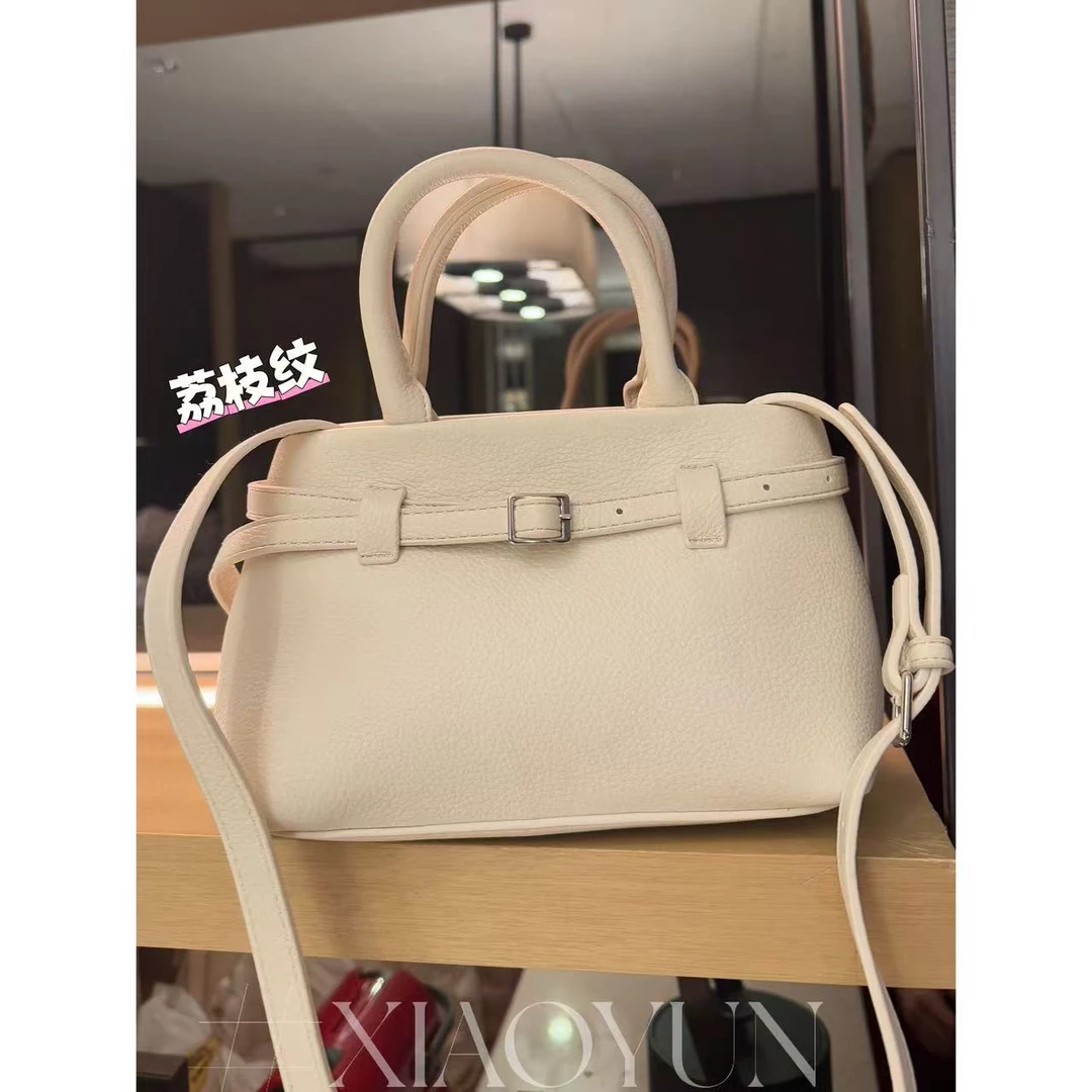 单肩手提水桶包 小允姐姐2025新款时尚气质高级单肩手提水桶包