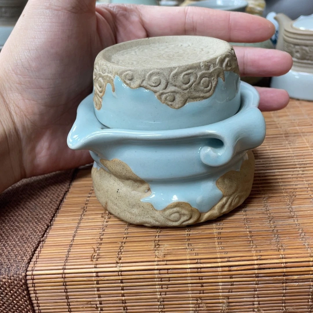 壶老段烧茶器茶具