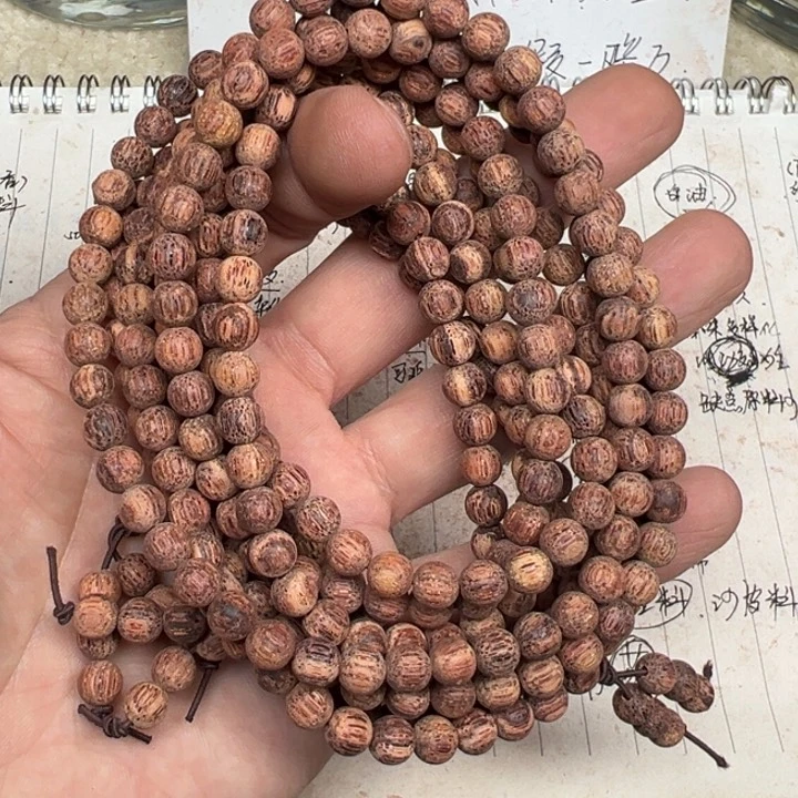 降真香手串/手链06*108圆珠白油精挑