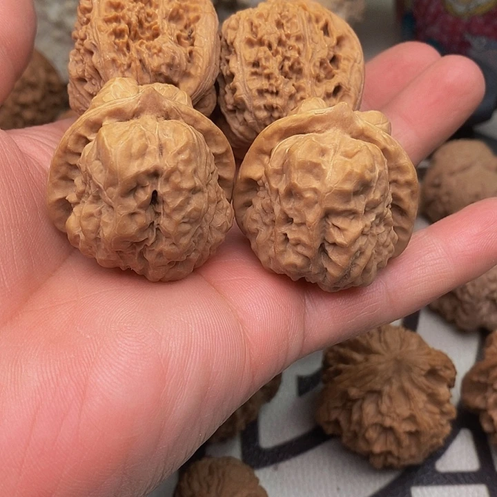 桃核把件阿****n蛤蟆头狮子头