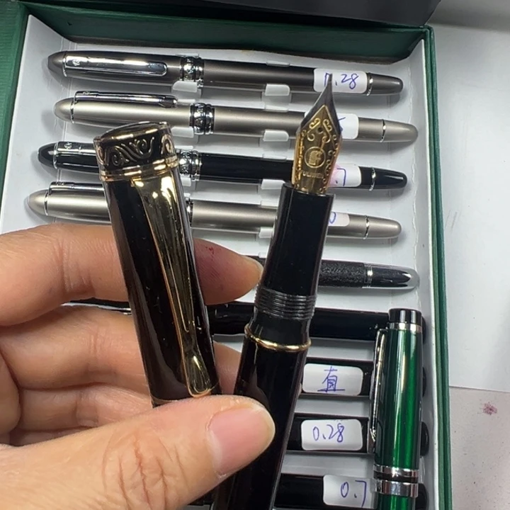 便携式富利文2085黑色旋帽35长刀笔尖