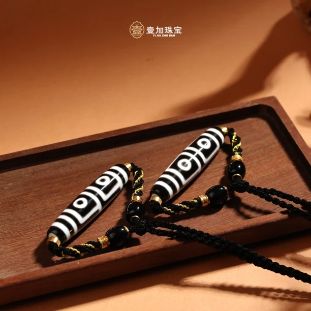 壹加师姐|手工设计横版地门四玛瑙项链多样性发一6586B