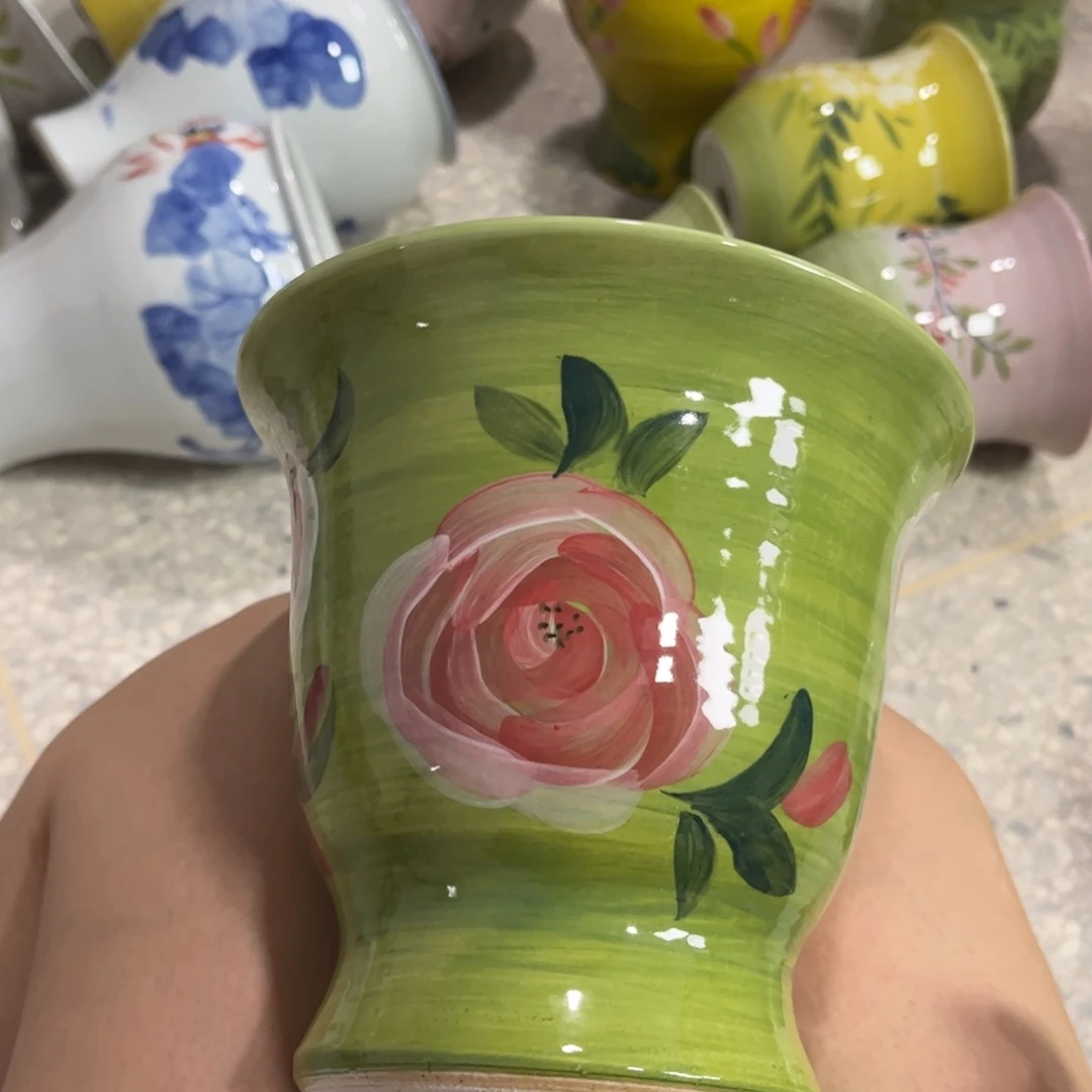 X***m景德镇陶瓷花盆花盆微瑕