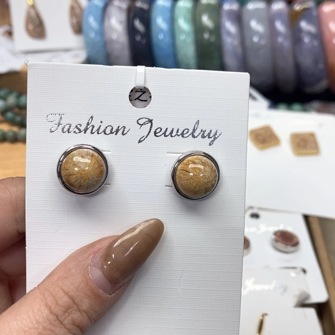 硅化珊瑚（珊瑚玉）手链未镶嵌沙**儿736