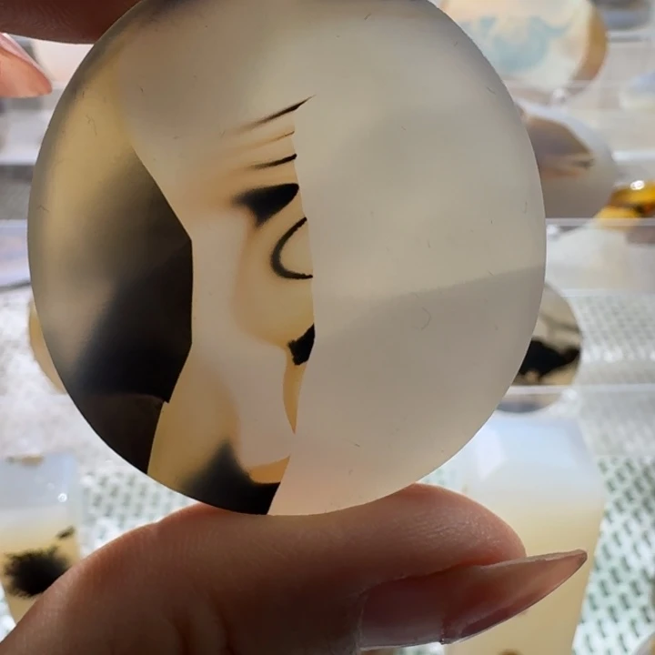 玛瑙/玉髓未镶嵌项链