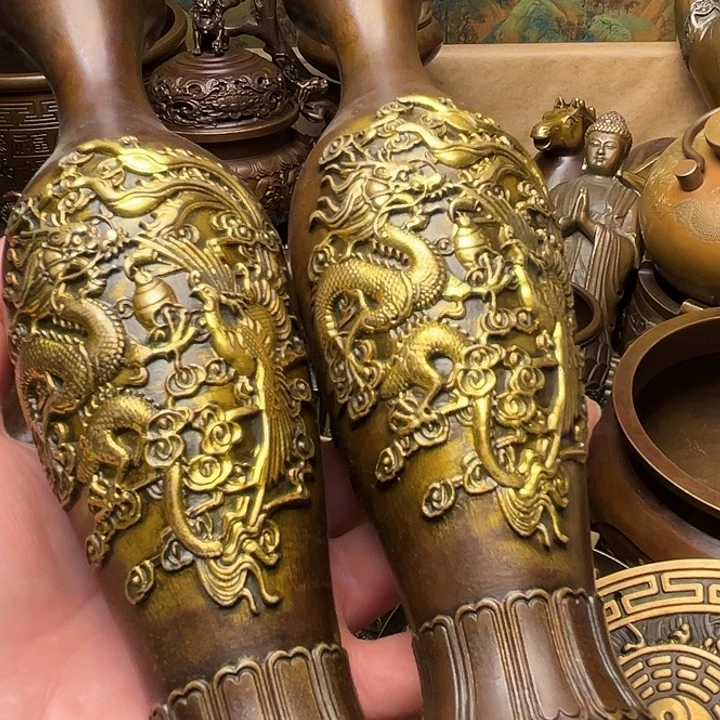 精美铜器批发档口
