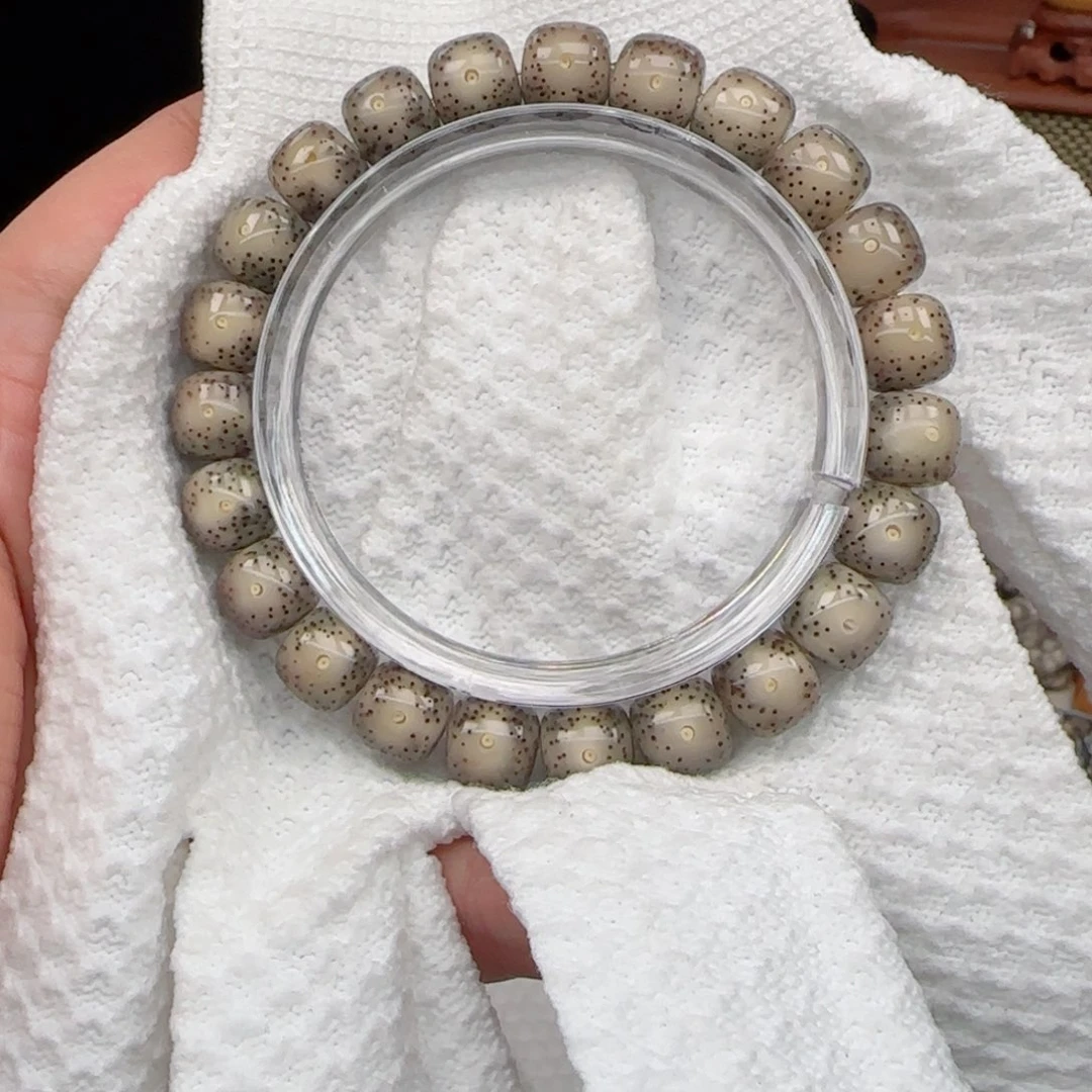 星月菩提手串果冻大眼睛10*9头条