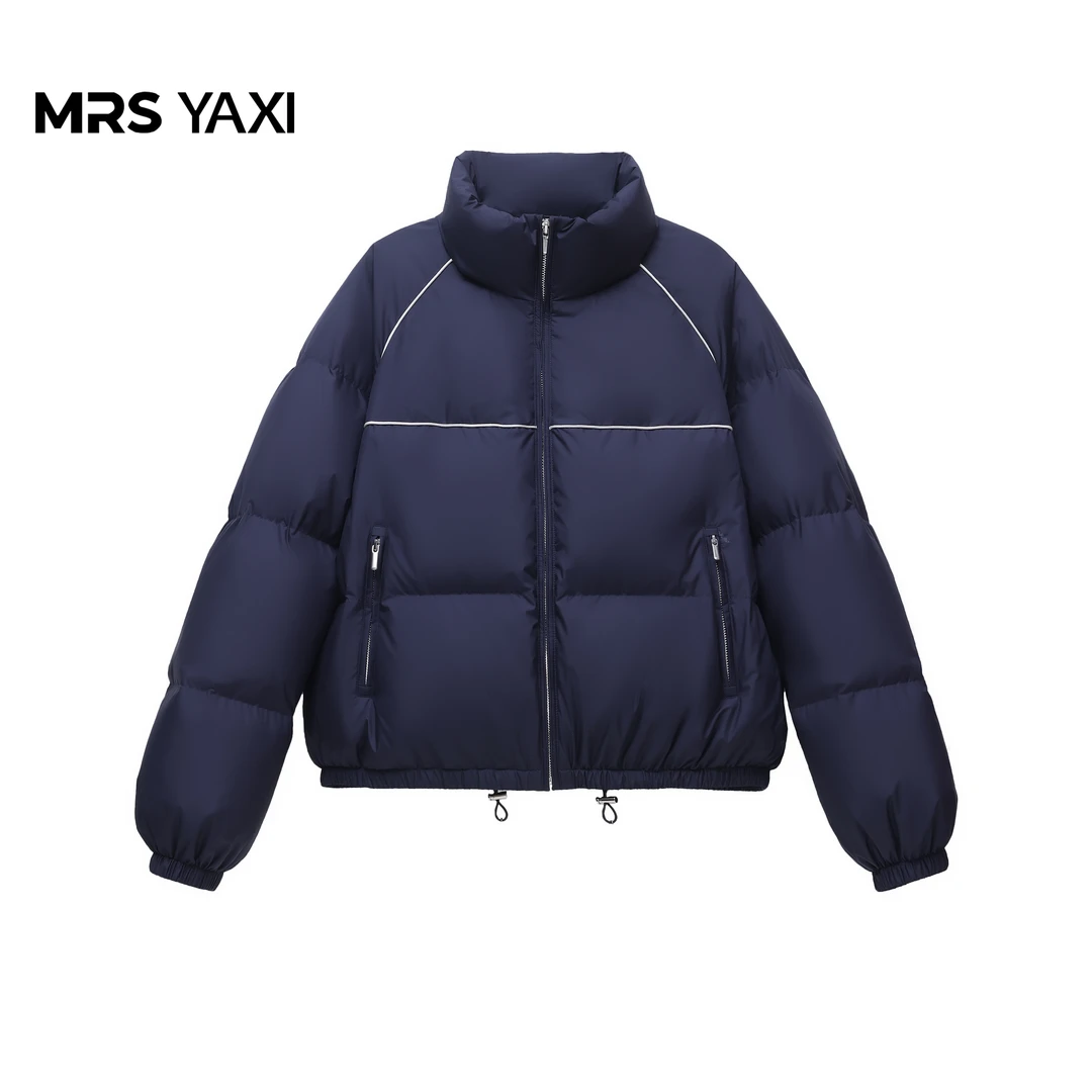 Mrsyaxi休闲夹克短款95鹅绒服YX5120801