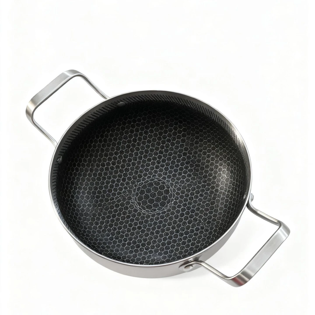 双面蜂窝22cm汤锅