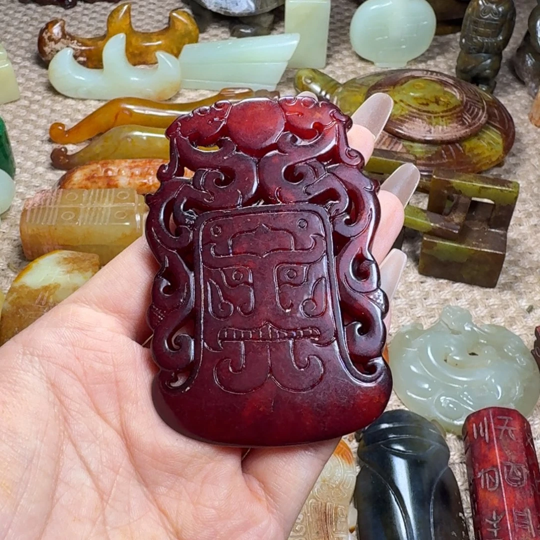 白玉菩提吊坠挂件