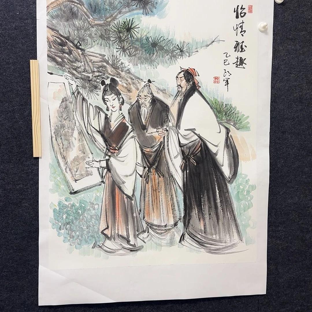 二***爷国画纯手绘国画作品