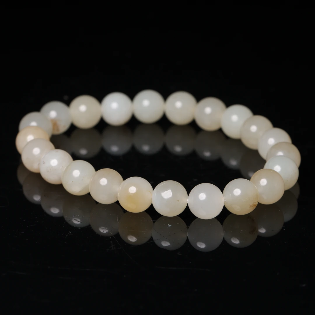 清和田玉手串佩饰