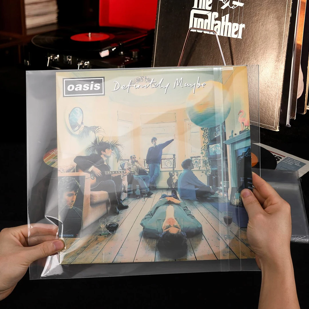 黑胶封套唱片保护外袋12寸10寸7寸LP防尘静电透明OPP平口/粘口袋