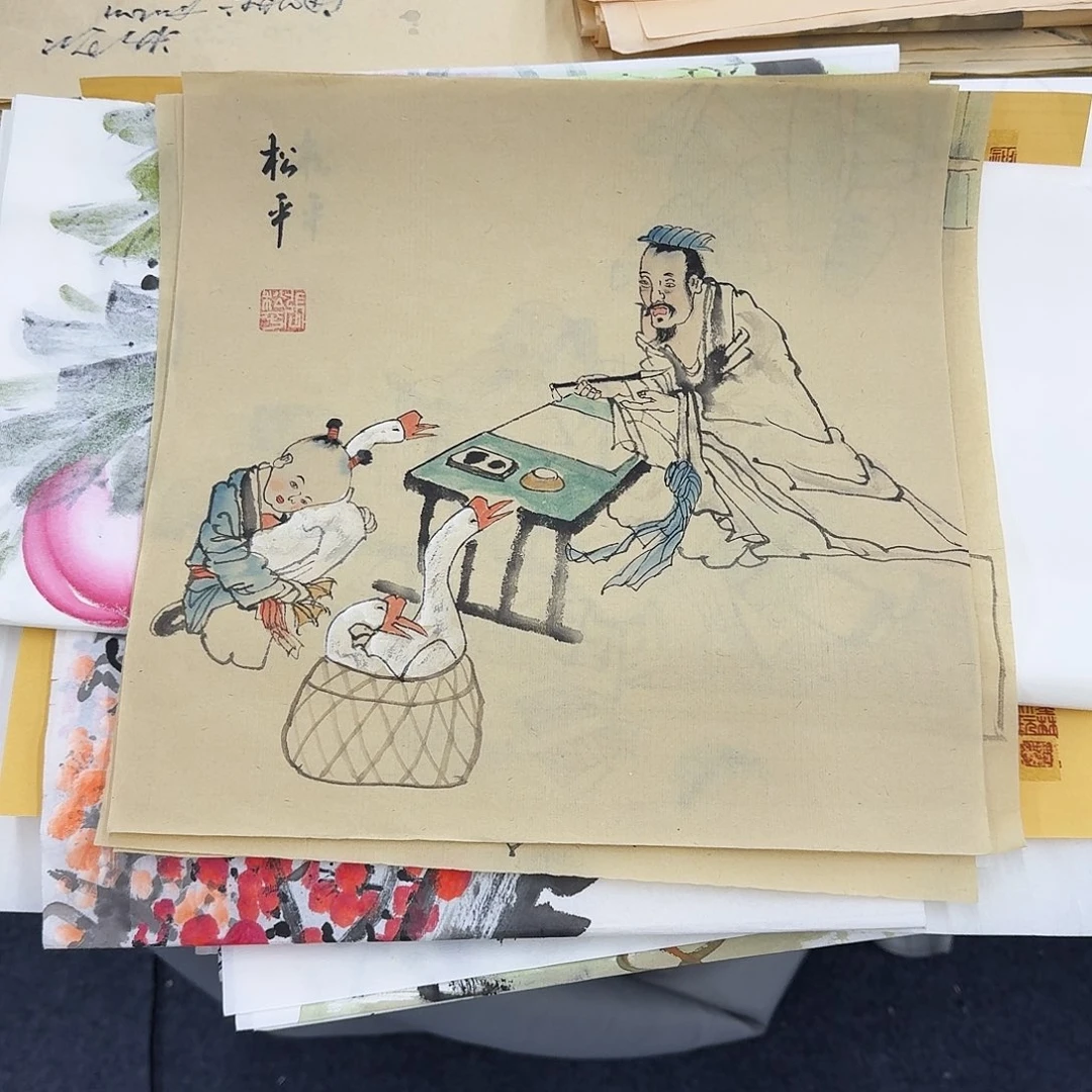 国画纯手绘作品欣赏