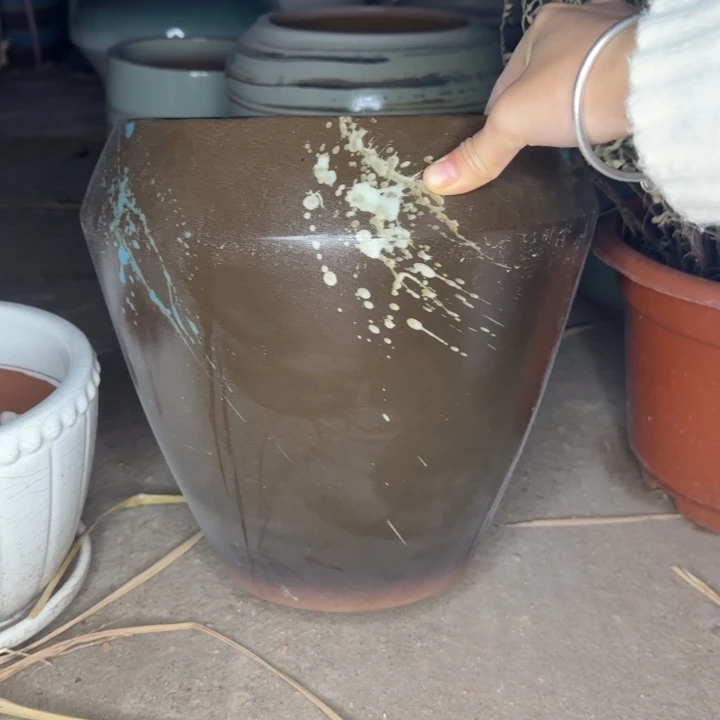 瑕疵花盆处理啦口25高26