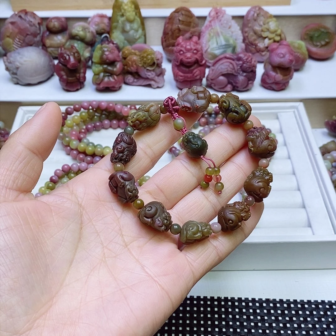 玛瑙/玉髓盐源玛瑙手串未镶嵌