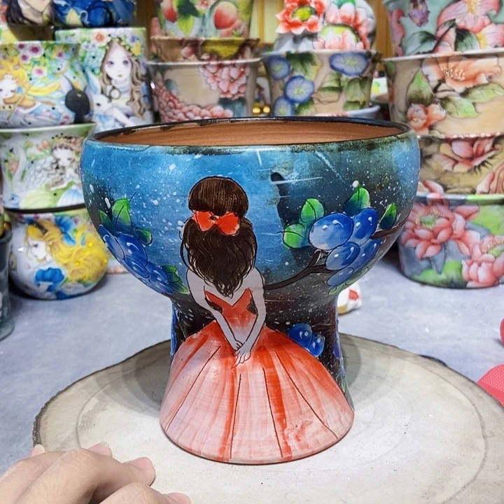 景德镇艺术手绘作品
