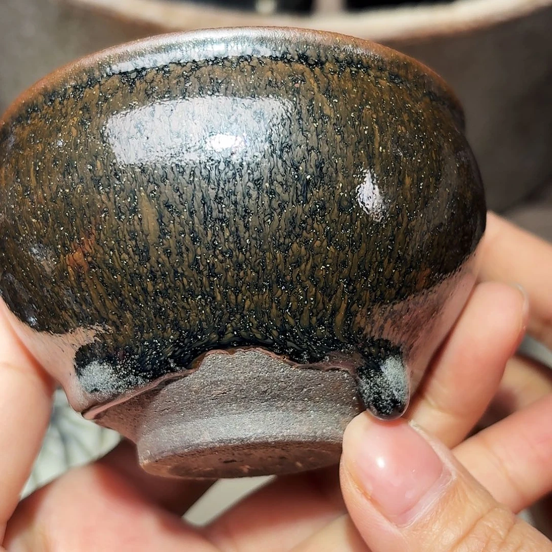 茶盏义兴龙窑建盏6微瑕