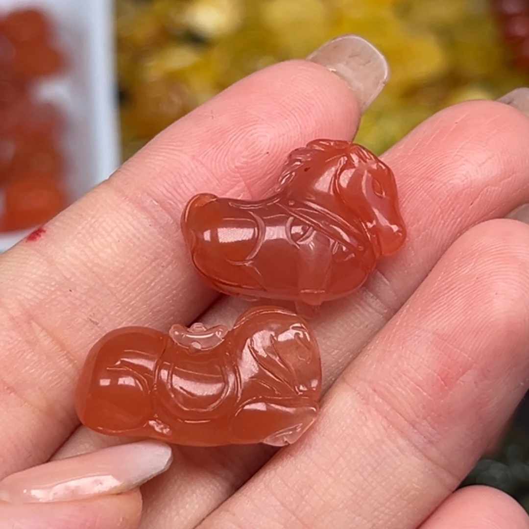 南红玛瑙未镶嵌吊坠(不含链)