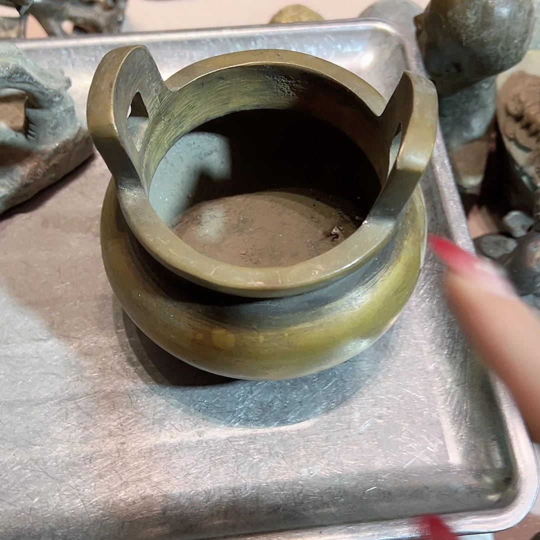 用****4黄铜摆件工艺品，