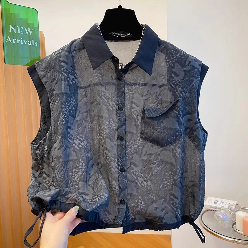 胖妹妹宽松大码微透百搭小飞袖雪纺衫上衣女下摆白T小衫打底新款