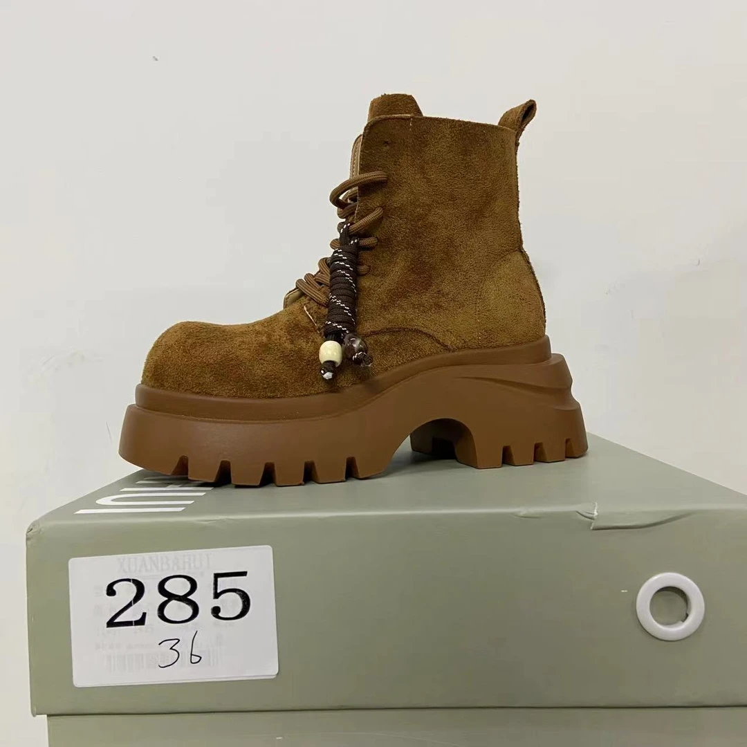 【清仓】2025小个子厚底平增高百搭女鞋285