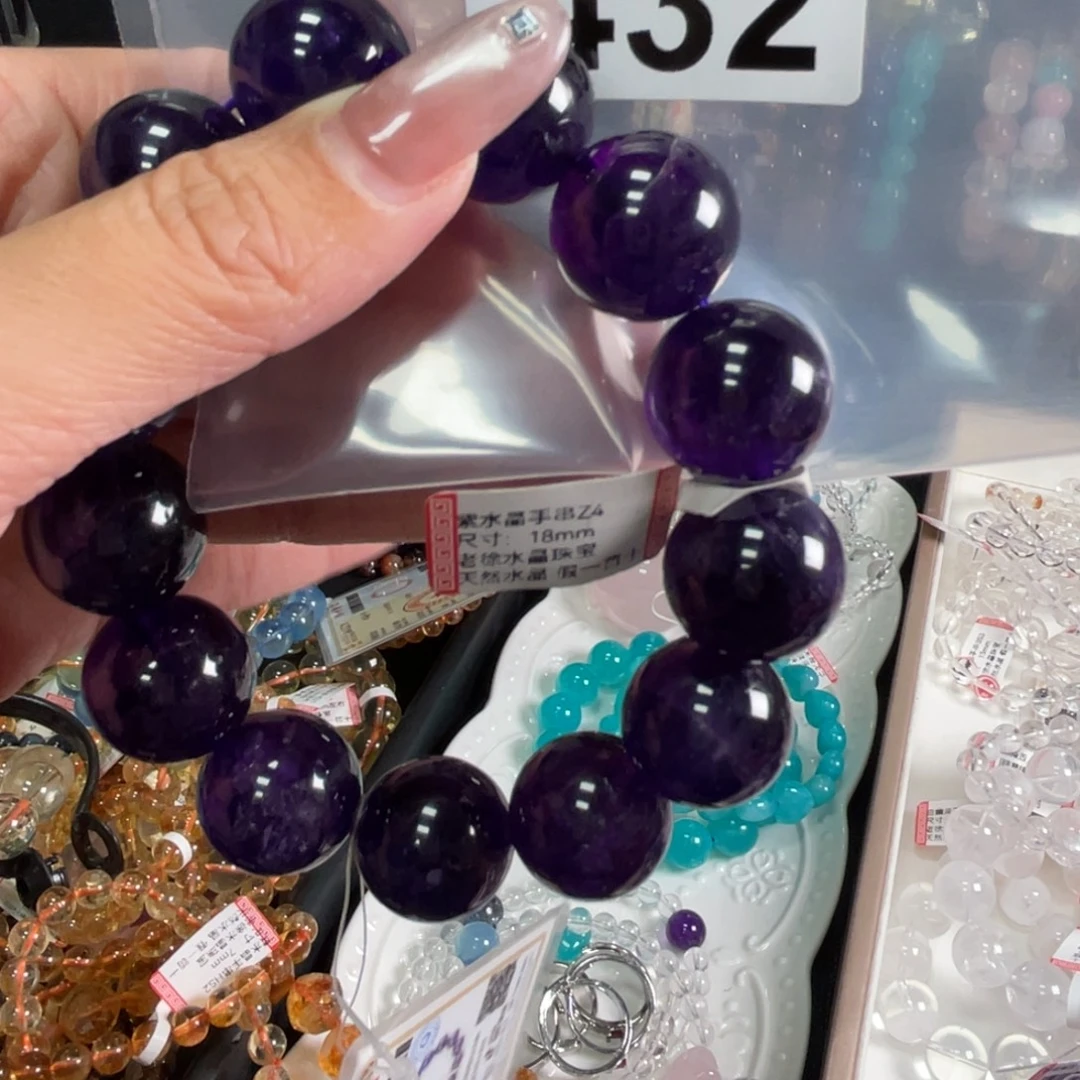 淡***然手链水晶未镶嵌432w