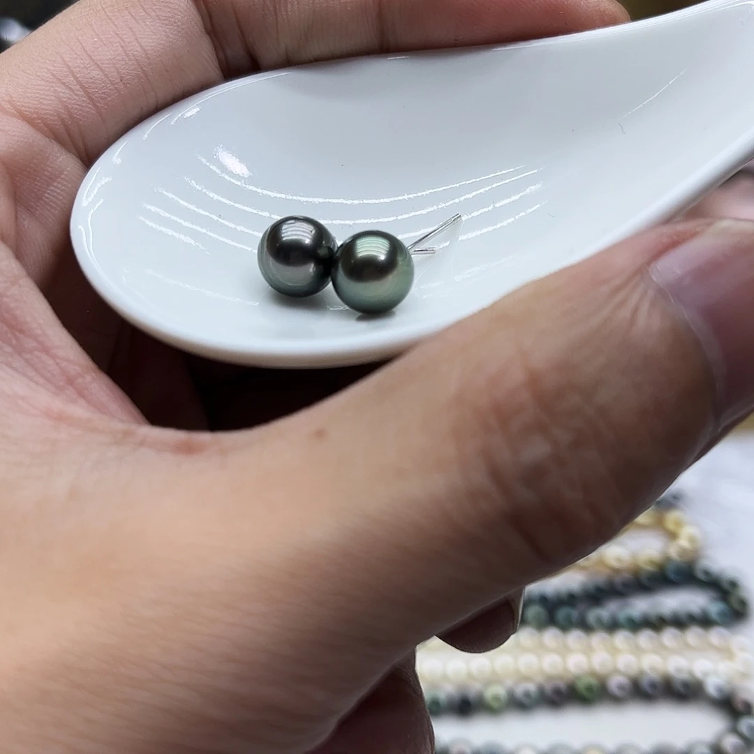 耳饰未镶嵌海水珍珠