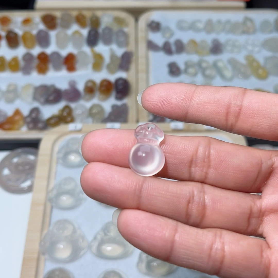 玛瑙/玉髓颈饰合金张*