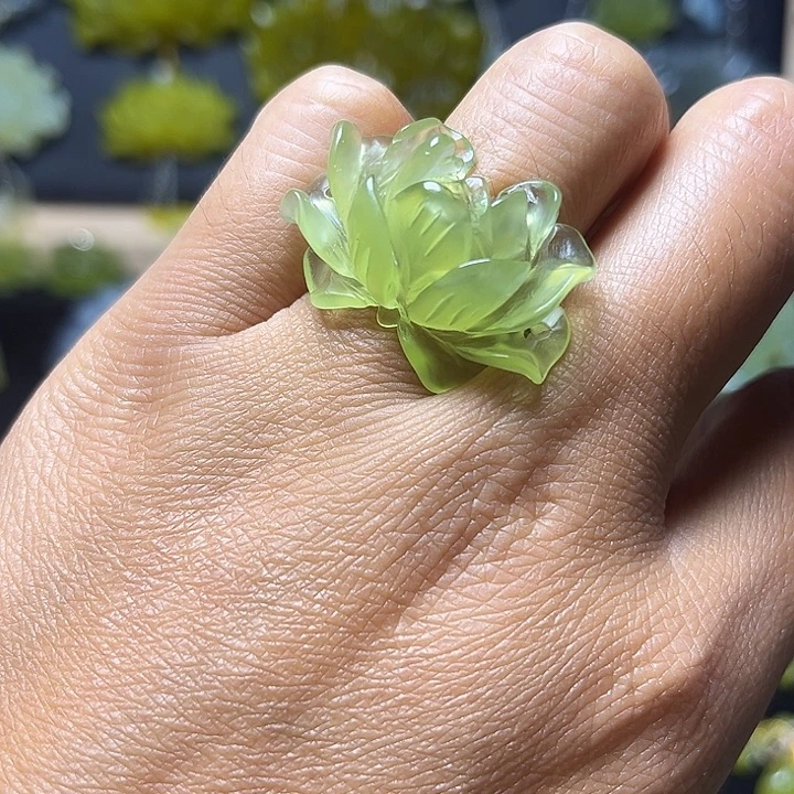 未镶嵌蛇纹石玉发饰