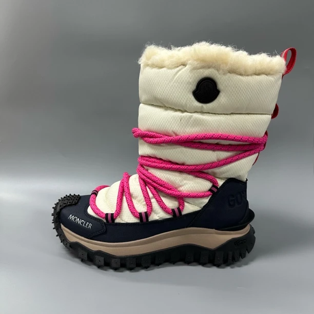 MONCLER/蒙口 mo161 白色经典保暖靴 时尚百搭