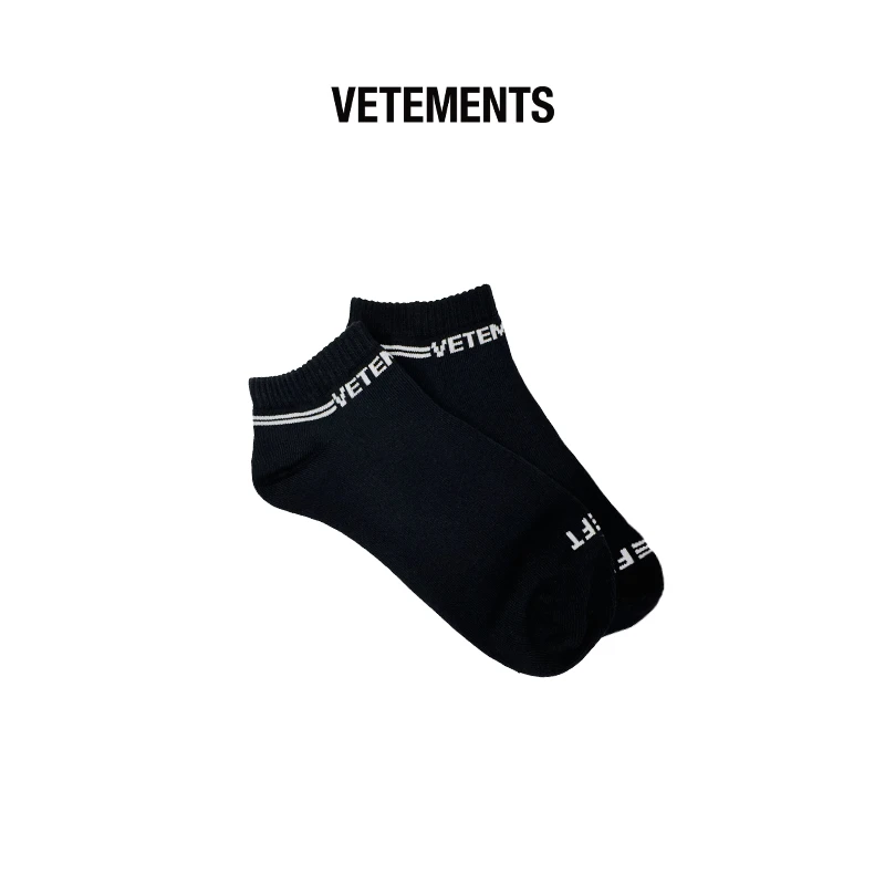 VETEMENTS新款潮流防臭袜针织休闲时尚百搭圆顶新款袜子34599003