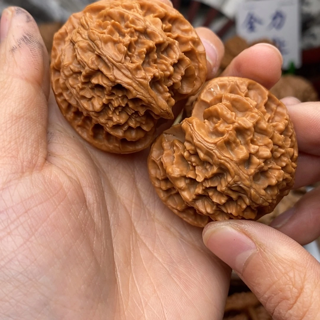 文玩核桃把件270号42全品苹果
