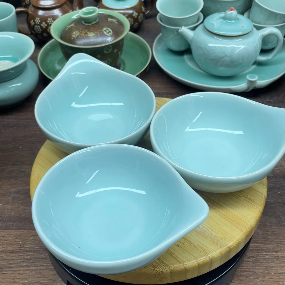 微瑕特价青瓷青瓷3个