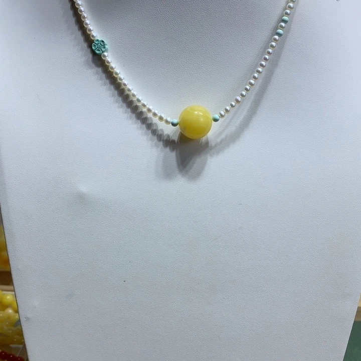 未镶嵌淡水珍珠颈饰16.5mm