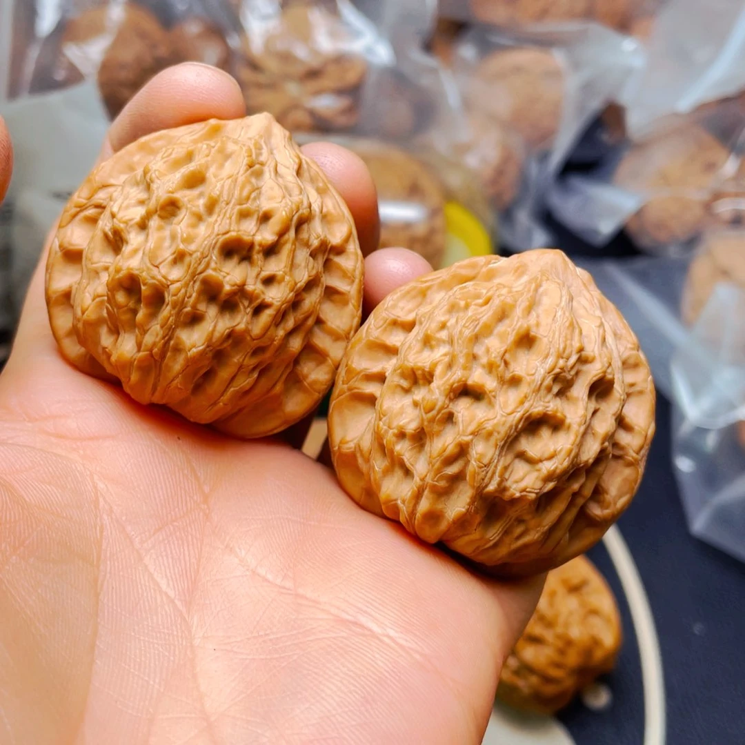 文玩核桃把件公子帽