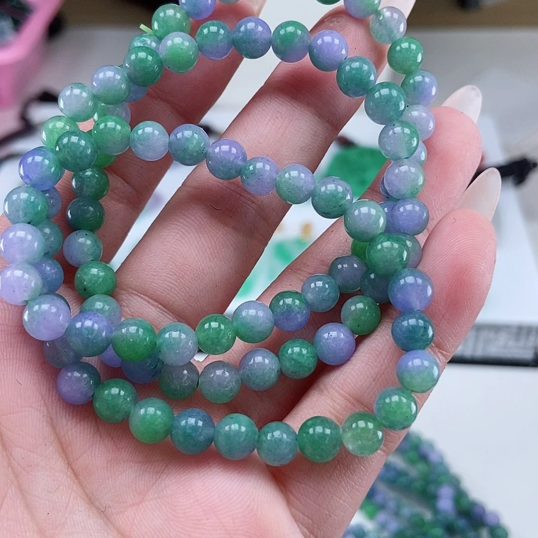 翡翠手链未镶嵌手链